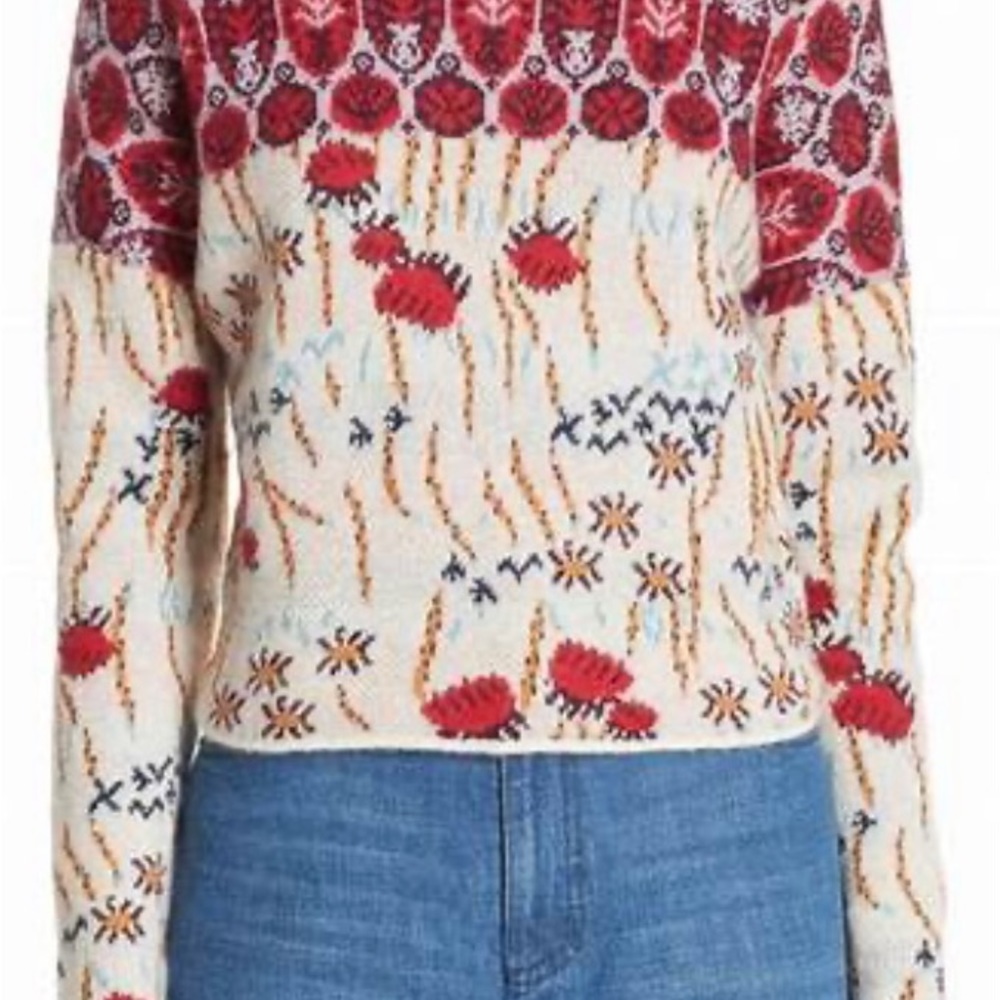 Rachel Comey Adieu Jacquard Alpaca Sweater — As Seen in 2026 TV Show - Picture 4 of 11